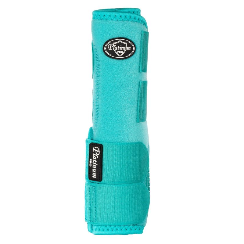 Platinum Pro Protezioni western posteriori anatomiche - Turchese