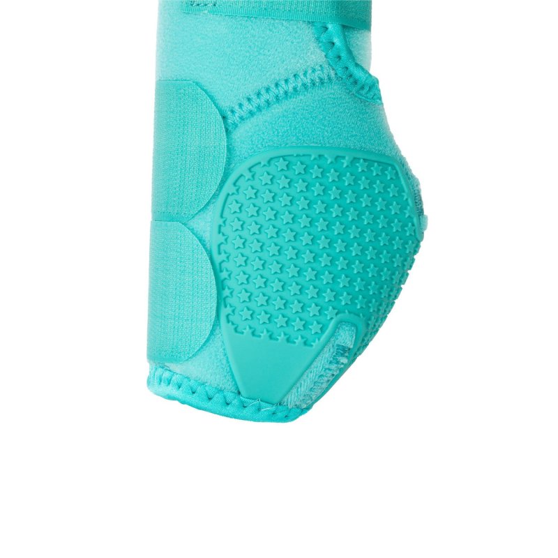 Platinum Pro Protezioni western posteriori anatomiche - Turchese