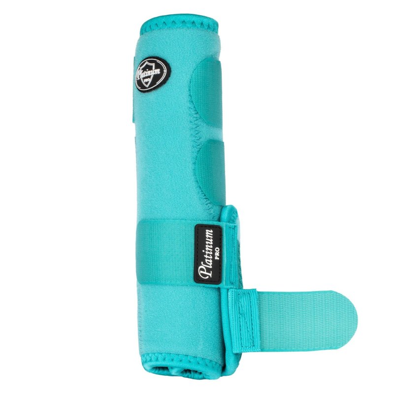 Platinum Pro Protezioni western posteriori anatomiche - Turchese