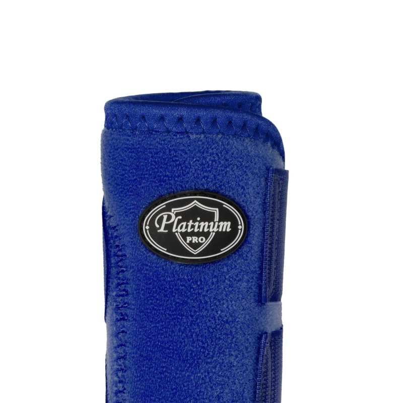 Platinum Pro Protezioni western posteriori anatomiche - Blu royal