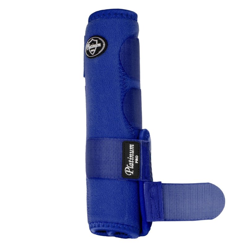 Platinum Pro Protezioni western posteriori anatomiche - Blu royal