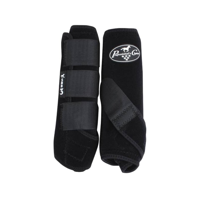 Professional's Choice Protezioni Combo Knee Boot 2XCool - Nero