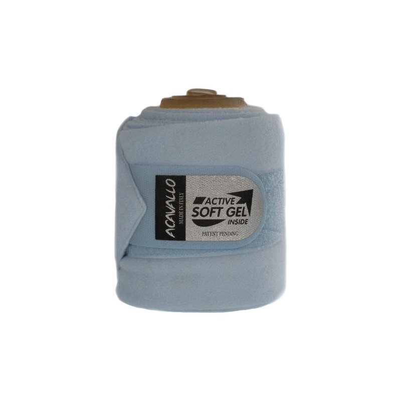Acavallo Fasce Gel e pile - Azzurro