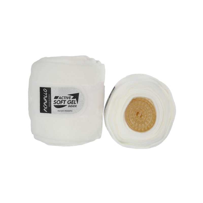 Acavallo Fasce Gel e pile - Bianco