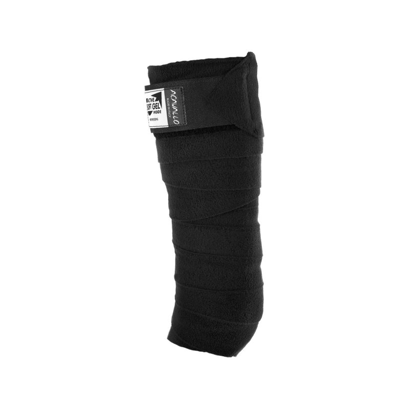 Acavallo Fasce Gel e pile - Nero