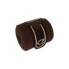 Equestro Fasce da pony in pile con logo ricamato - Marrone