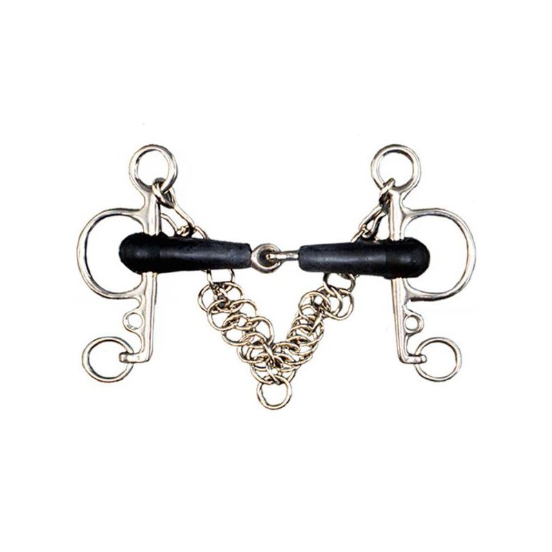 Tattini Pelham snodato in gomma 20 mm aste 105 mm