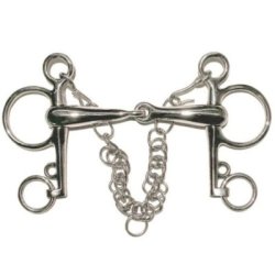 Tattini Pelham con aste corte in acciaio inox 19 mm