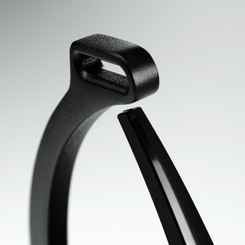Veredus Steel1 Dark staffe di sicurezza total black