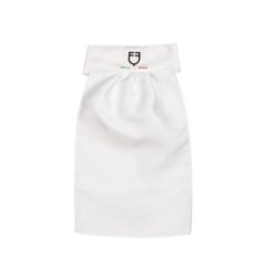Equestro Plastron da concorso X FISE Bianco