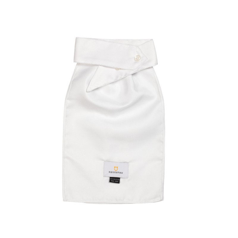 Equestro Plastron da concorso X FISE Bianco