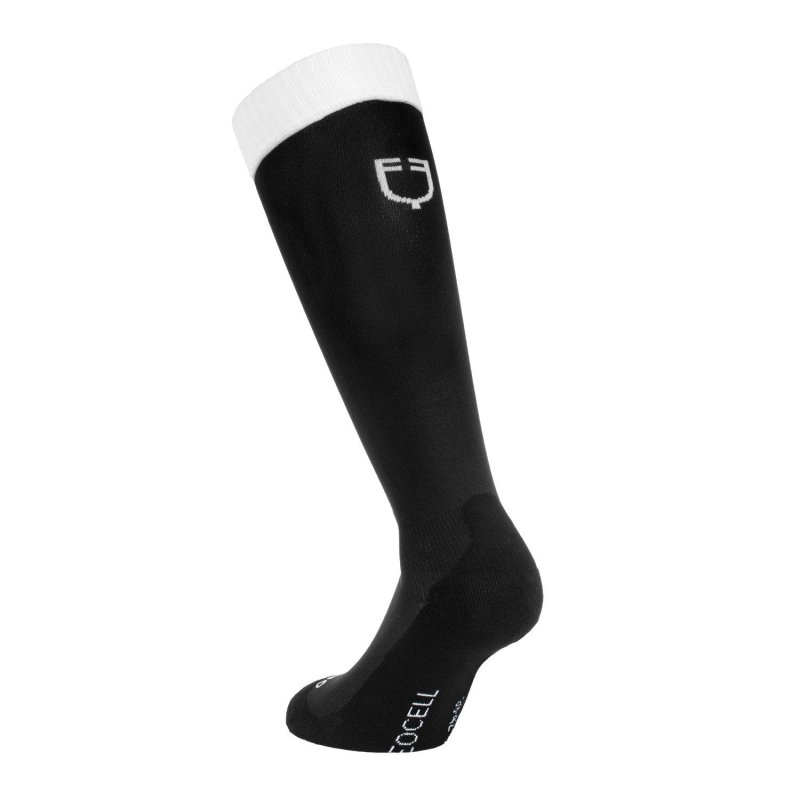 Equestro Box 3 pezzi calza tecnica unisex Basic - Blu navy
