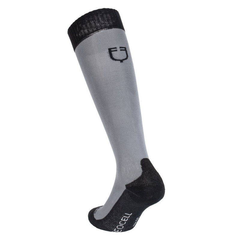 Equestro Box 3 pezzi calza tecnica unisex Basic - Blu navy