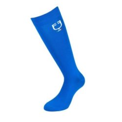 Equestro Calza tecnica elasticizzata con bandiera italiana - AZZURRO SAVOIA (19-4150)