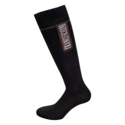 Franceschini Calza unisex in tessuto tecnico elasticizzato - Nero