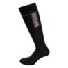Franceschini Calza unisex in tessuto tecnico elasticizzato - Nero