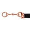 Equestro Cintura donna con clincher e fibbia filetto - Nero