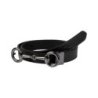 Equestro Cintura donna con fibbia filetto - Nero