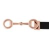 Equestro Cintura donna con fibbia filetto - Nero