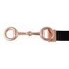 Equestro Cintura donna lucida con fibbia filetto - Nero
