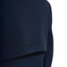 Equestro Felpa donna cut out con cappuccio - Blu navy
