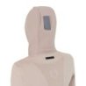 Equestro Felpa tecnica donna con cappuccio e inserti micro mesh - OXFORD TAN (15-1306)