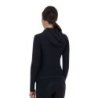 Equestro Felpa tecnica donna Ridertechnology 2.0 cappuccio - Nero