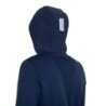 Equestro Felpa tecnica uomo con cappuccio e inserti micro mesh - Blu navy