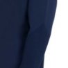 Equestro Felpa tecnica uomo girocollo con inserti micro mesh - Blu navy