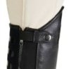Equestro Ghette unisex con grip in silicone - Nero