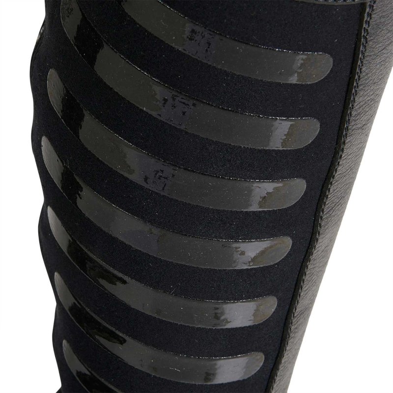 Equestro Ghette unisex con grip in silicone - Nero