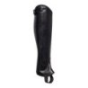 Equestro Ghette unisex con zip e fascia elastica posteriore - Nero