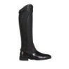 Equestro Ghette unisex fascia elastica con loghi - Nero