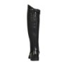 Equestro Ghette unisex fascia elastica con loghi - Nero
