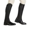 Equestro Ghette unisex fascia elastica con loghi - Nero