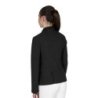 Equestro Giacca bambini unisex concorso zip e bottoni - Nero