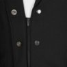 Equestro Giacca bambini unisex concorso zip e bottoni - Nero
