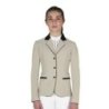 Equestro Giacca bambini unisex concorso zip e bottoni - OXFORD TAN (15-1306)