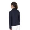 Equestro Giacca bambini unisex concorso zip e bottoni - Blu navy