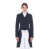 Equestro Frac donna da concorso in tessuto tecnico - Blu navy