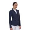 Equestro Giacca concorso donna Ridertechnology 2.0 cuciture termosaldate - Blu navy