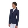 Equestro Giacca concorso donna Ridertechnology 2.0 cuciture termosaldate - Blu navy