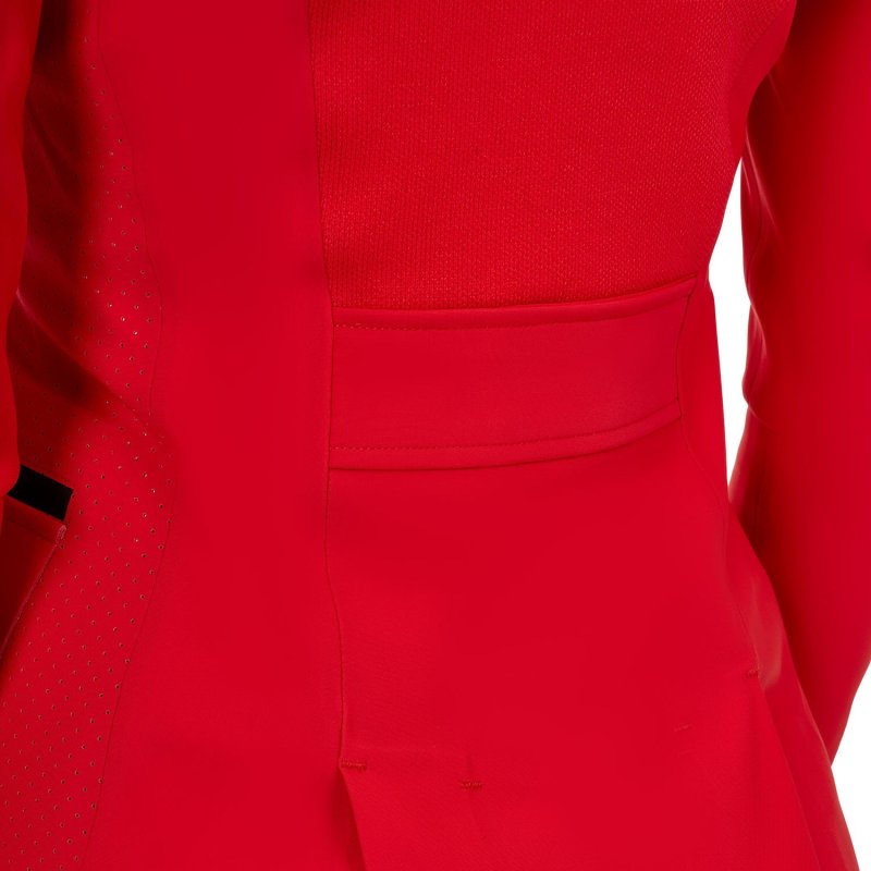 Equestro Giacca concorso donna Ridertechnology 2.0 cuciture termosaldate - Rosso