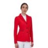 Equestro Giacca concorso donna Ridertechnology 2.0 cuciture termosaldate - Rosso