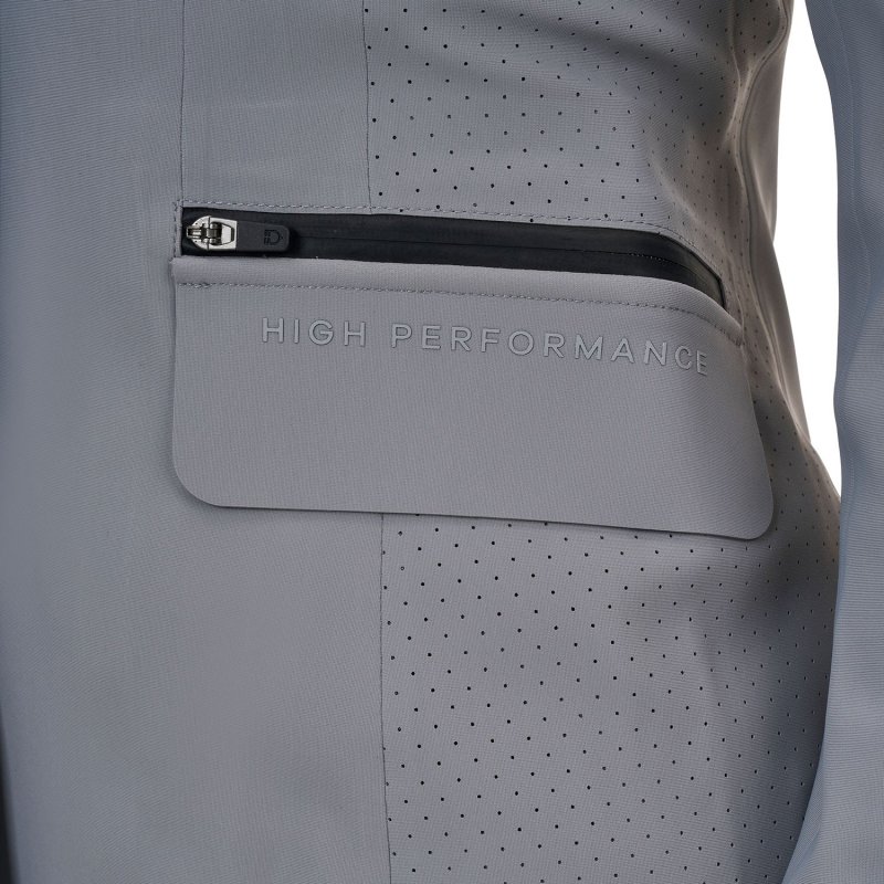 Equestro Giacca concorso donna Ridertechnology 2.0 cuciture termosaldate - MOCKINGBIRD (18-4015)