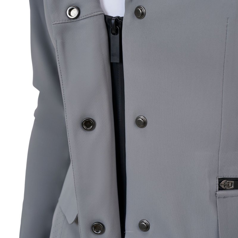 Equestro Giacca concorso donna Ridertechnology 2.0 cuciture termosaldate - MOCKINGBIRD (18-4015)