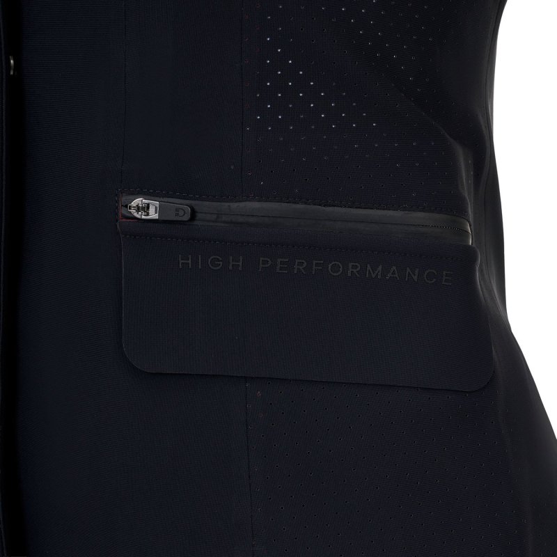 Equestro Giacca concorso donna Ridertechnology 2.0 cuciture termosaldate - Nero