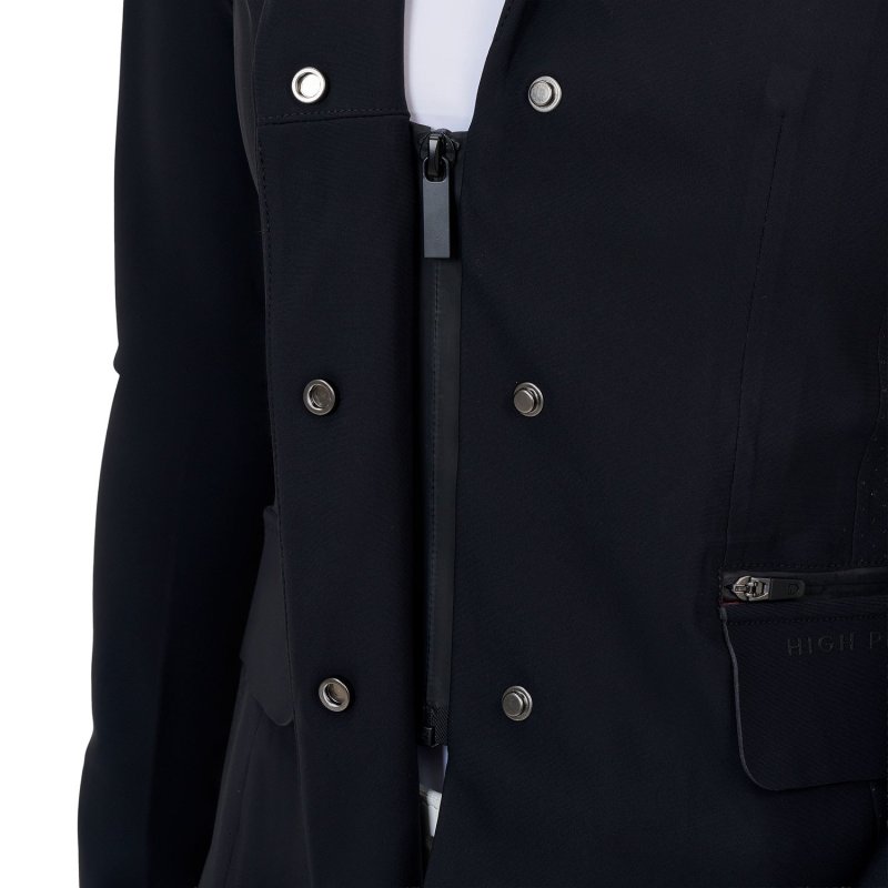 Equestro Giacca concorso donna Ridertechnology 2.0 cuciture termosaldate - Nero