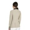 Equestro Giacca donna concorso Monogram tre bottoni - OXFORD TAN (15-1306)