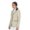 Equestro Giacca donna concorso Monogram tre bottoni - OXFORD TAN (15-1306)